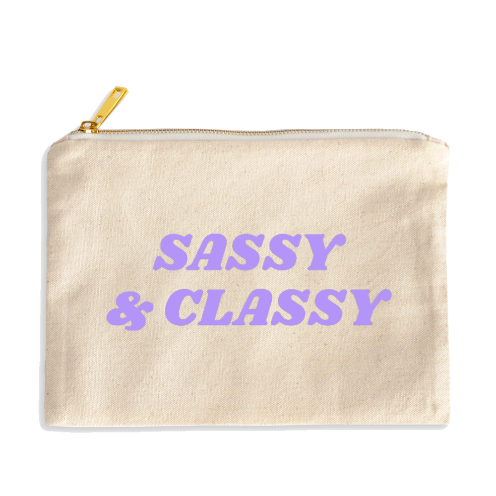 Sassy and Classy Zip Bag (4534940991522)