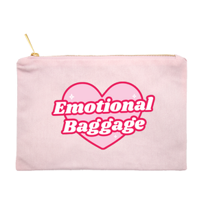 
            
                Load image into Gallery viewer, Emotional Baggage Zip Bag - Pink (4450740043810)
            
        
