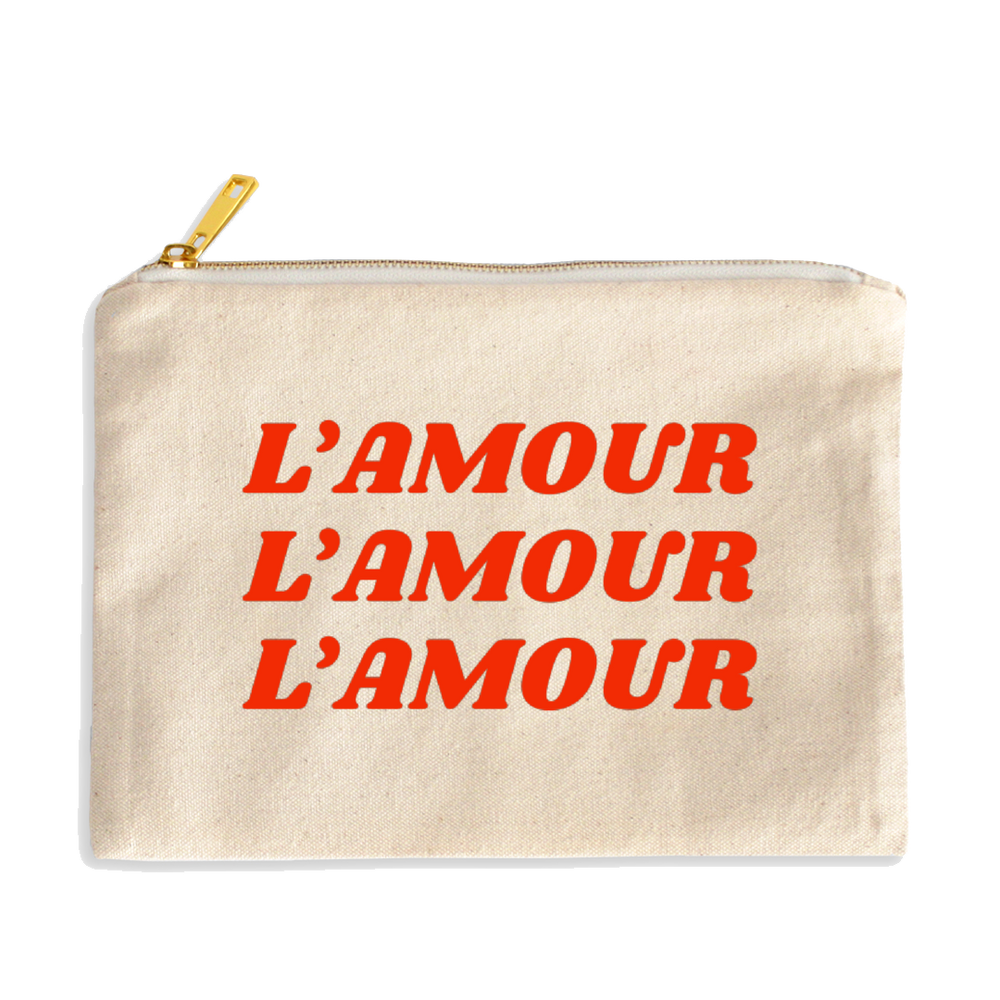 
            
                Load image into Gallery viewer, L&amp;#39;amour Zip Bag (4534769713186)
            
        