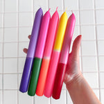 Dip Dye Candlestick 24cm - More Colors