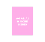 "A" Print Sizes