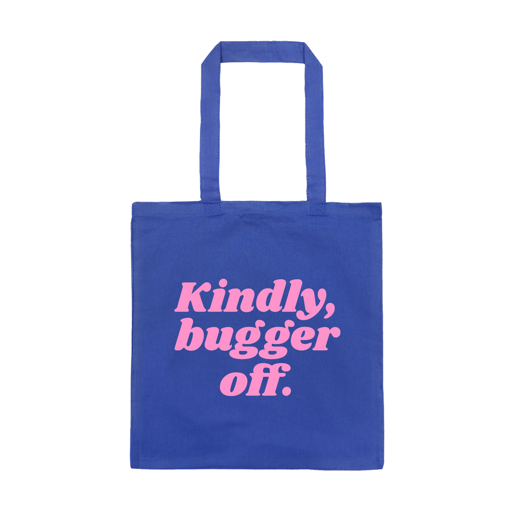 Kindly Bugger Off - Lightweight Tote Bag (6956963758114)