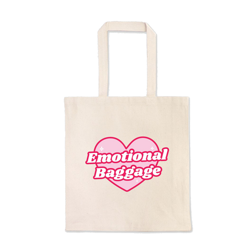 Emotional sales baggage tote