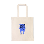 Blue Puggala - Heavy Tote Bag (6957057146914)