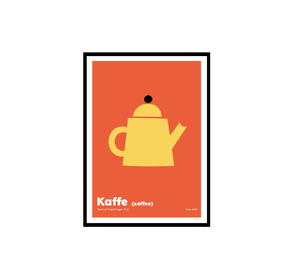 Kaffe (Coffee) (Taste of Copenhagen Pt.2) Print (7205725601826)