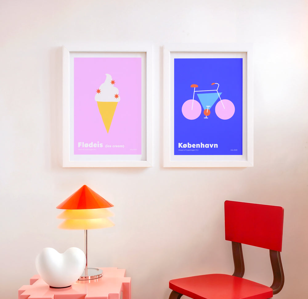 Ice Cream (Taste of Copenhagen Pt.1) Print