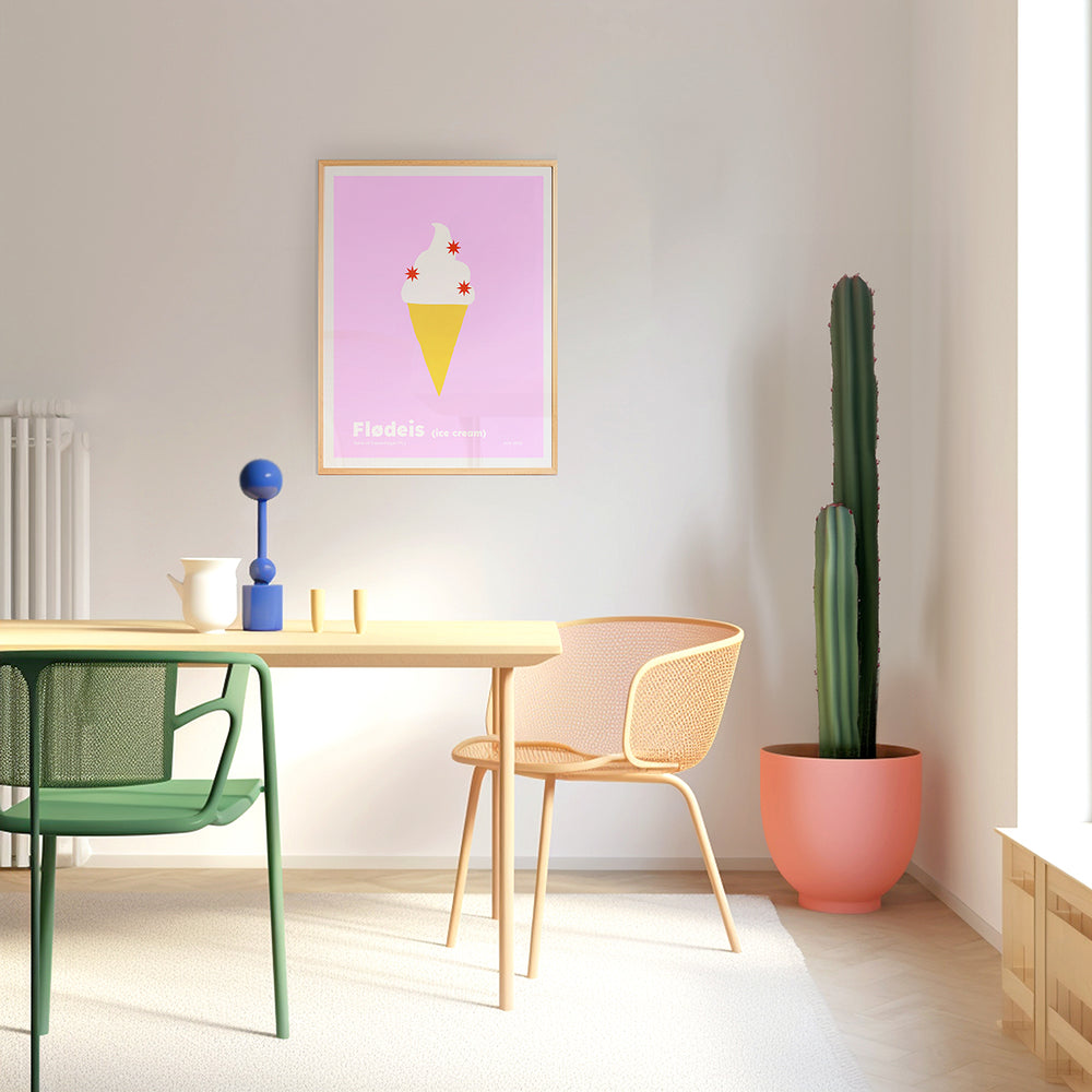 
            
                Load image into Gallery viewer, Ice Cream (Taste of Copenhagen Pt.1) Print (7203600171042)
            
        