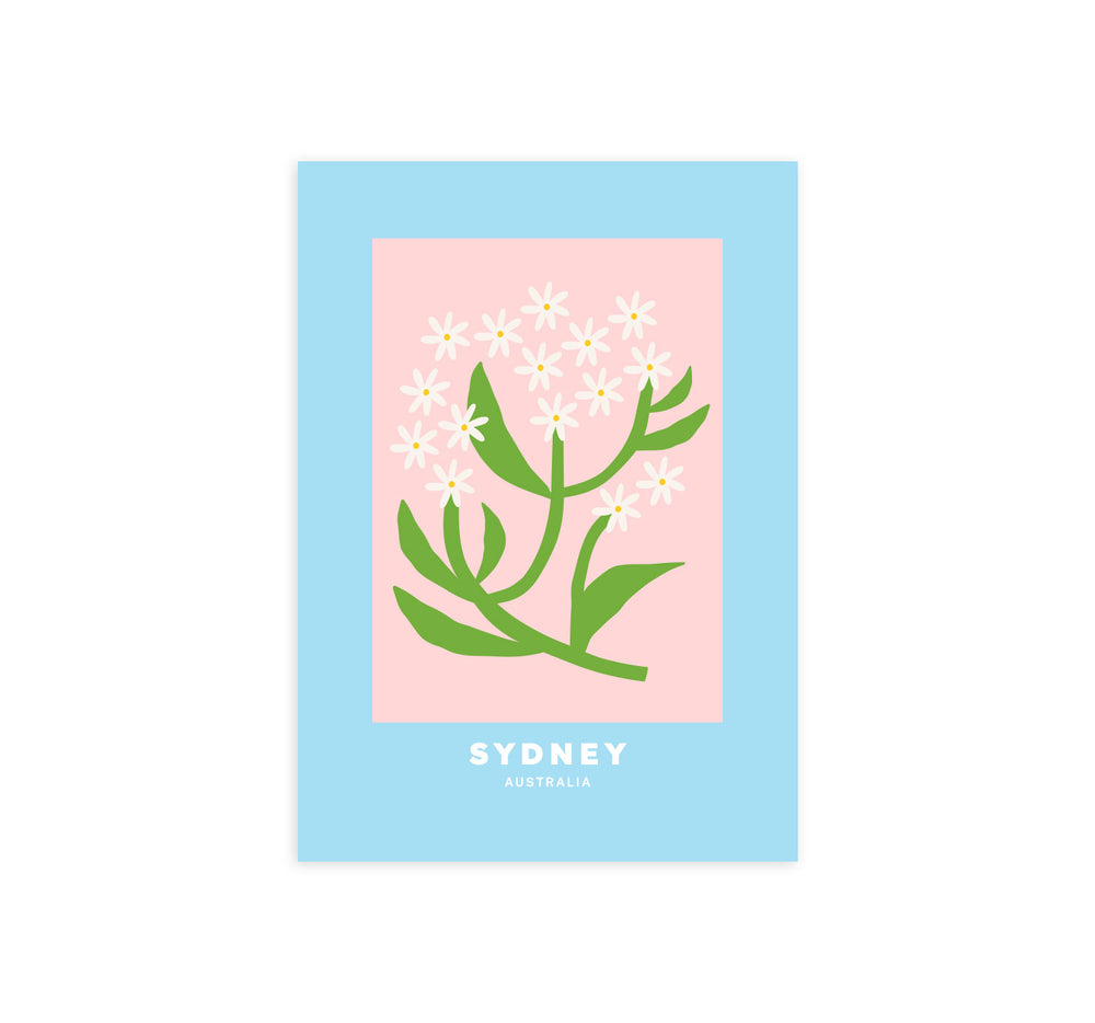 Sydney Flower Print