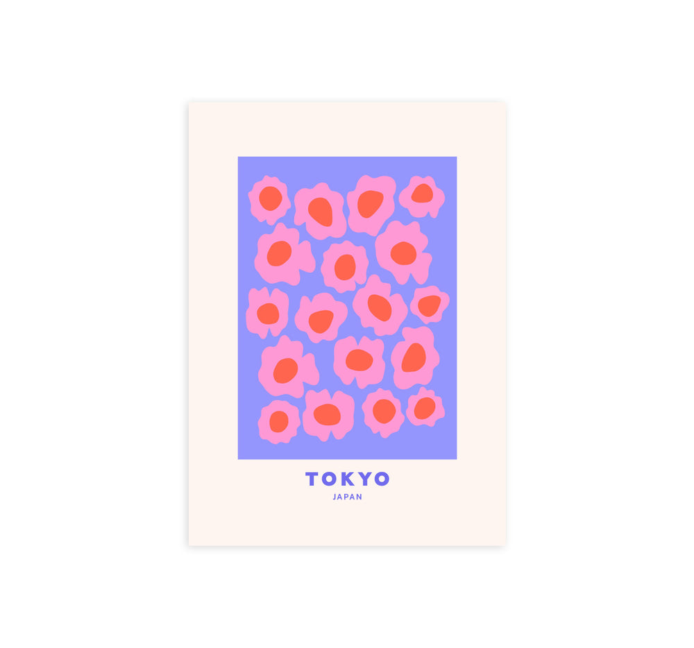 Tokyo Flower Print