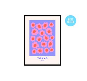 
            
                Load image into Gallery viewer, Tokyo Flower Print (7091568705570)
            
        