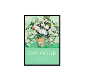 
            
                Load image into Gallery viewer, Roses Van Gogh Print (7045507874850)
            
        