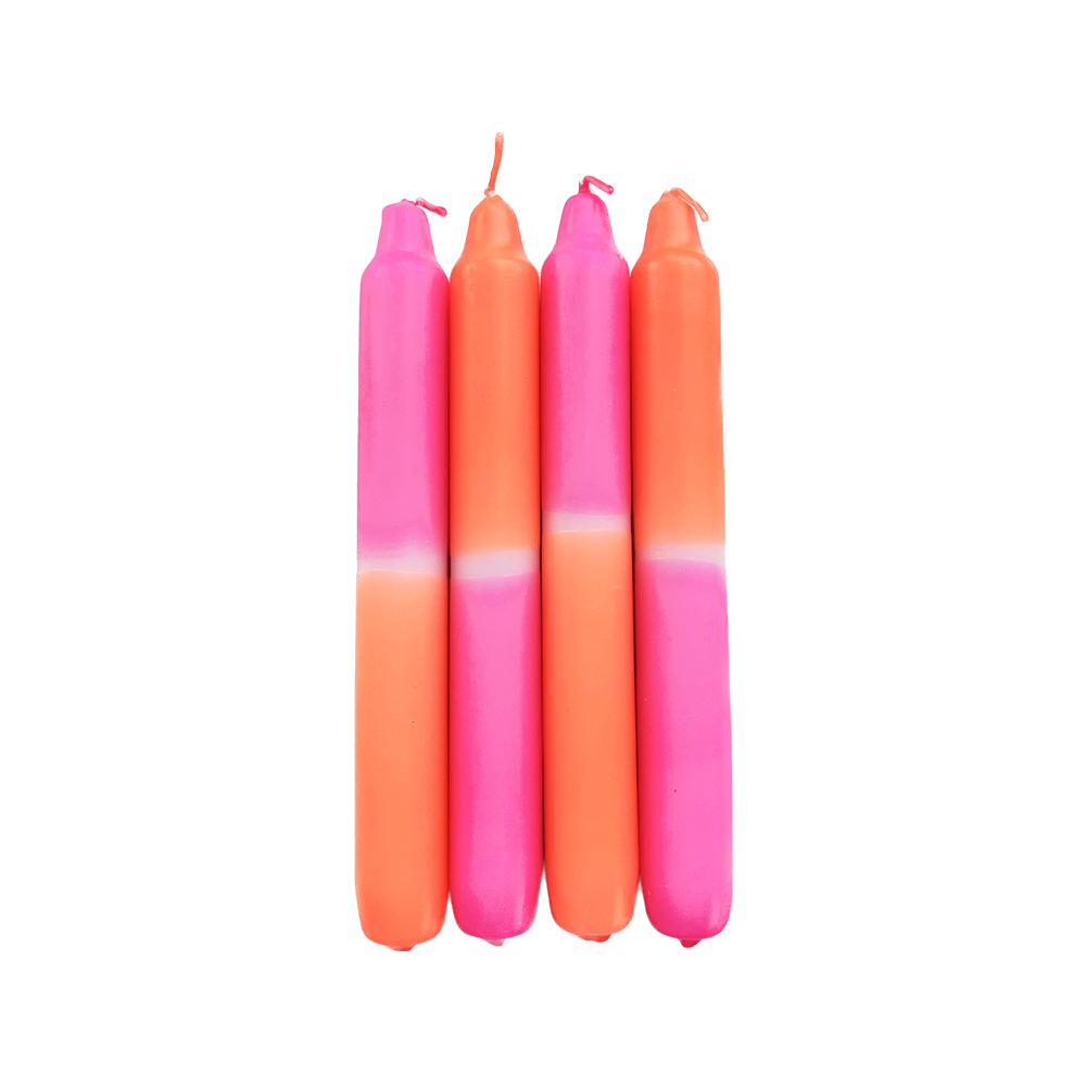 Dip Dye Candle Stick 19cm - 4 Pack (7180159385634)
