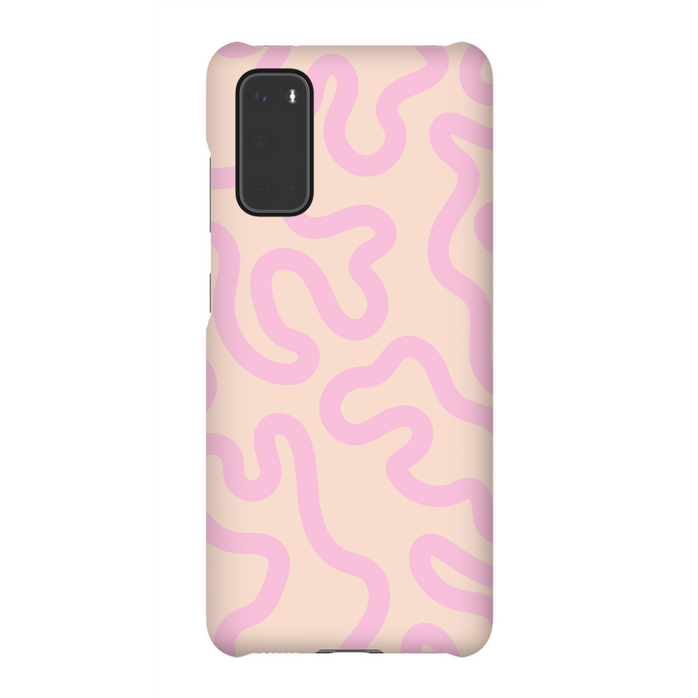 Pastel Moments Phone Case - Cream/Pink (4490385850402)