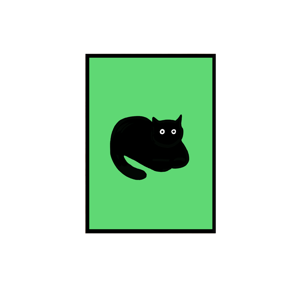 
            
                Load image into Gallery viewer, Chill Cat Print (4432036921378)
            
        