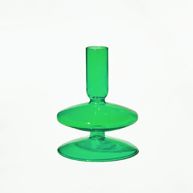 
            
                Load image into Gallery viewer, Kelly Green Vase/Candle Holder (6960777691170)
            
        