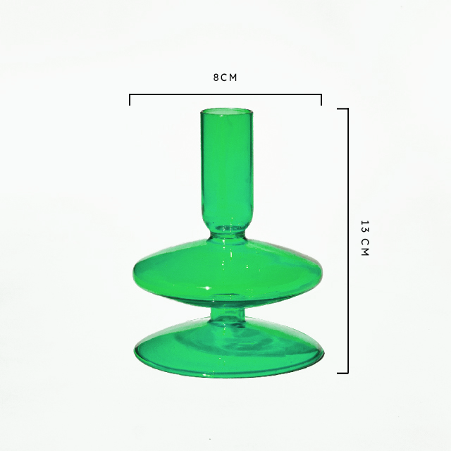 
            
                Load image into Gallery viewer, Kelly Green Vase/Candle Holder (6960777691170)
            
        