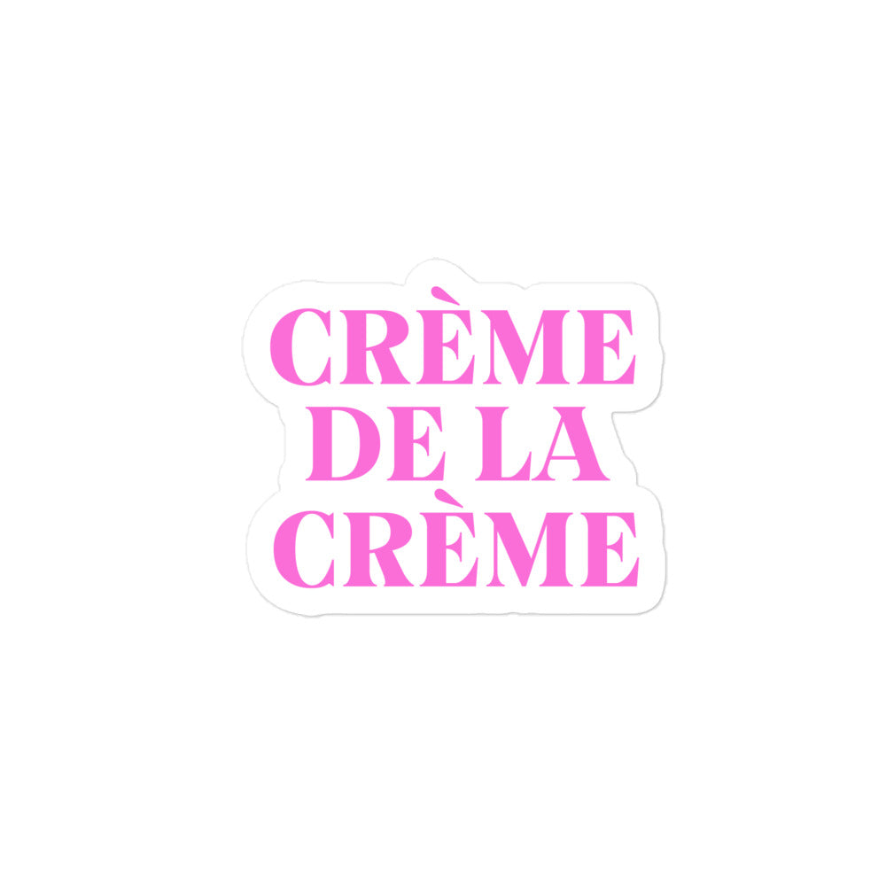 Crème De L Crème Sticker (6995584778274)