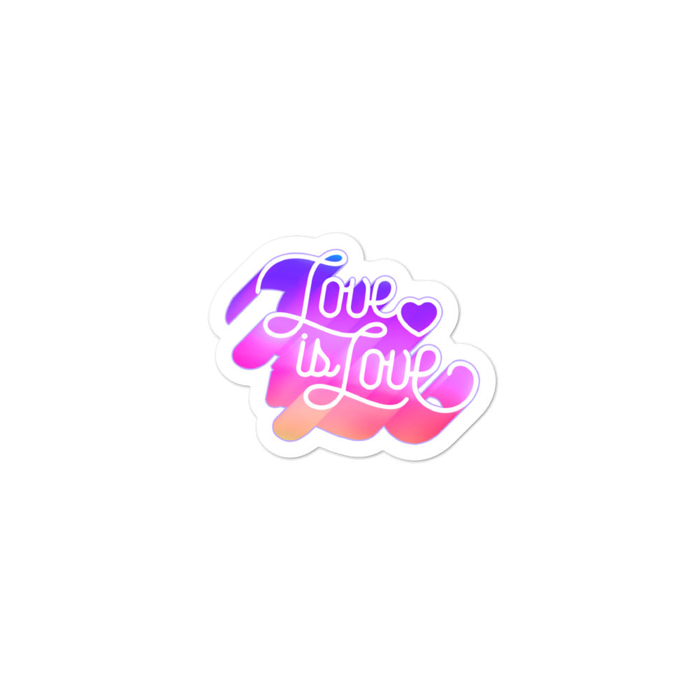 
            
                Load image into Gallery viewer, Love is Love sticker - Tiger and Tea (4300429197346)
            
        