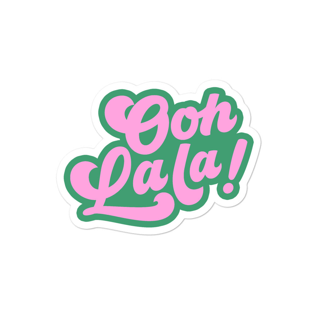 Ooh la la Beer Sticker for Sale by jayaSL