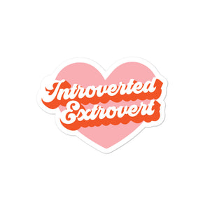 
            
                Load image into Gallery viewer, Introverted Extrovert Sticker (4406903242786)
            
        
