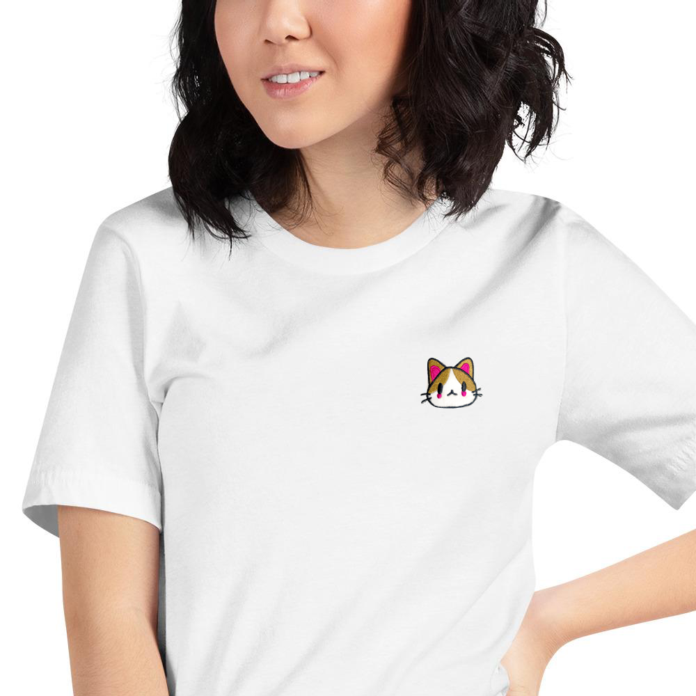 Neko Embroidered Unisex T-Shirt (4429028851746)