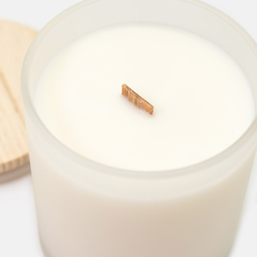 Mango & Coconut Frosted Candle (6991323136034)