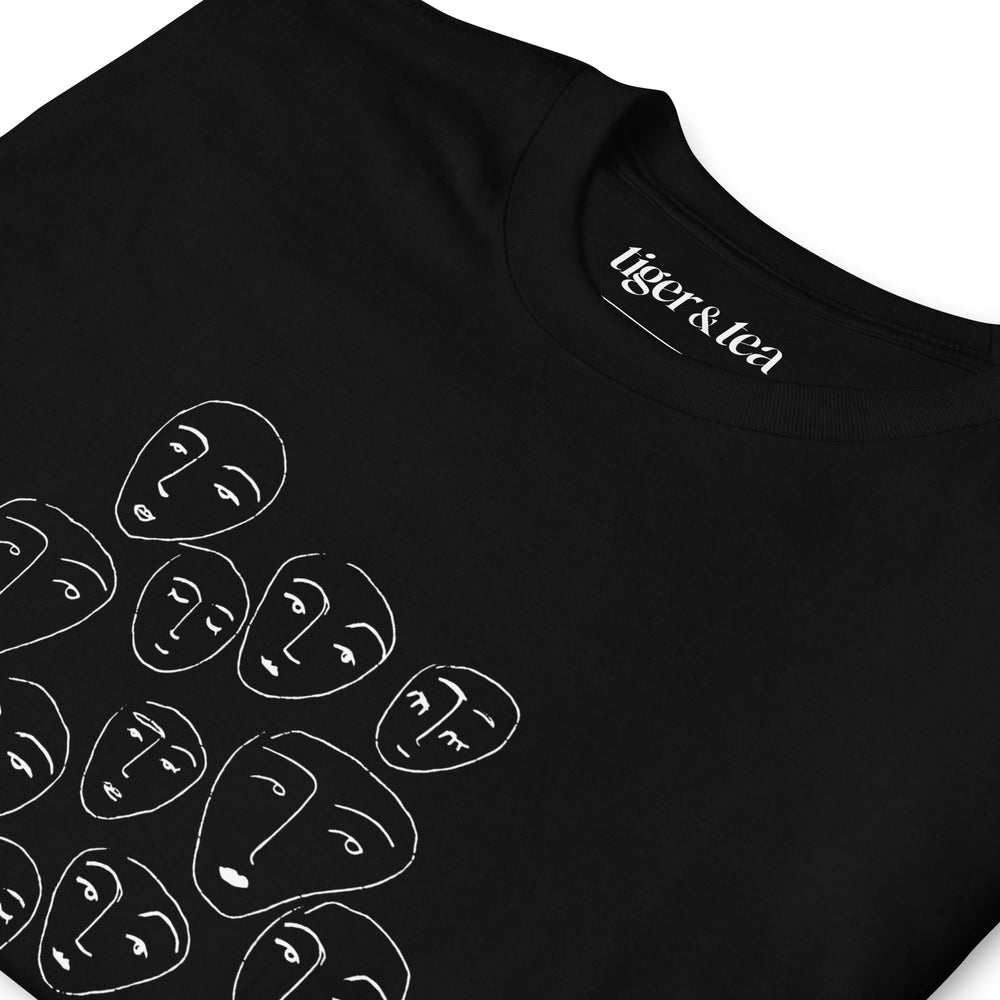 Faces Unisex T-Shirt (4355380117538)