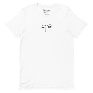 Wink Embroidered Unisex Tshirt (4422430392354)